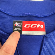 Brand New Size 54 Royal Blue Winnipeg Ice CCM Quickite Practice Jersey - MIC Made in Canada