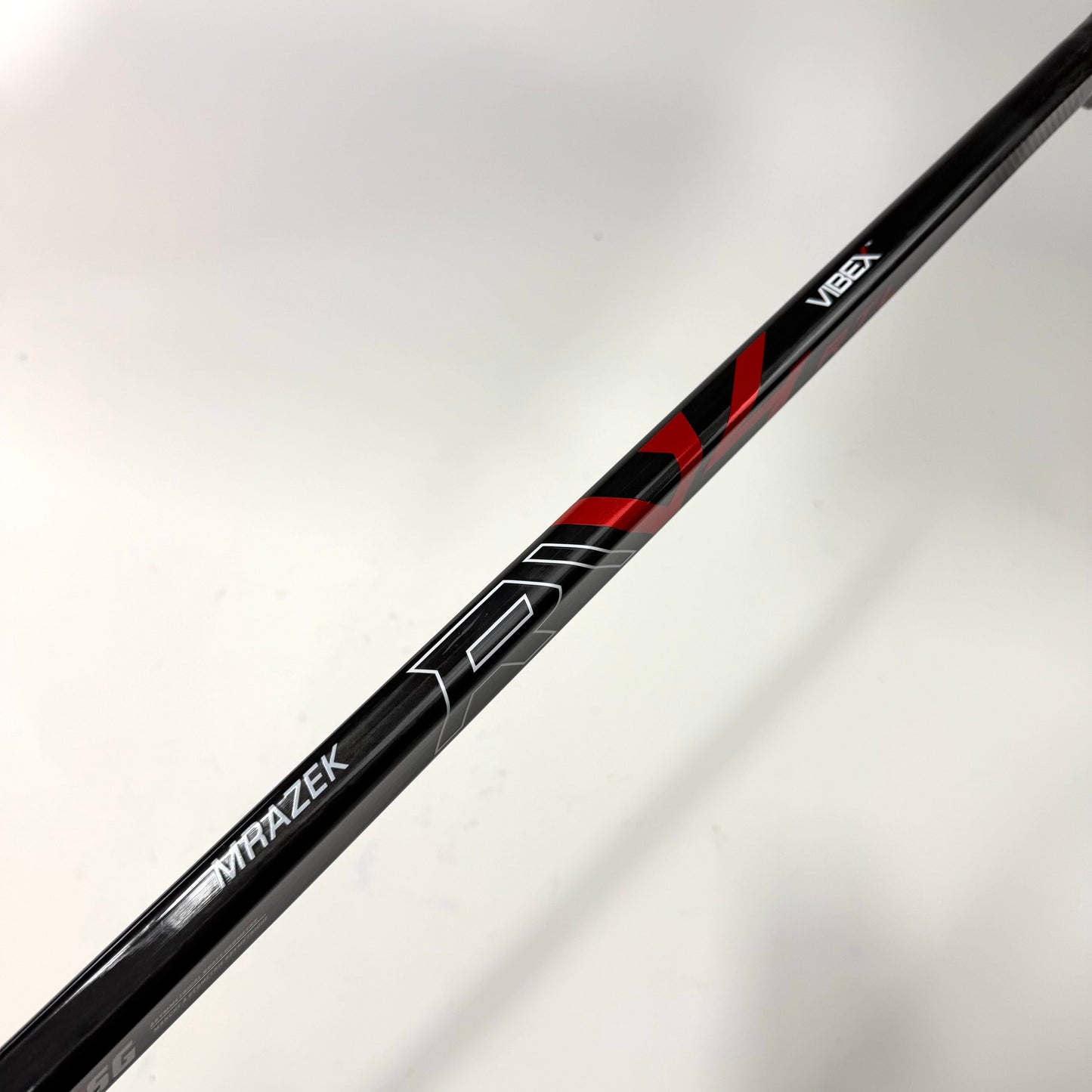 New Regular Black/Red Warrior Ritual V4 Goalie Stick | 26" Paddle Custom Curve | Mrazek | BH109