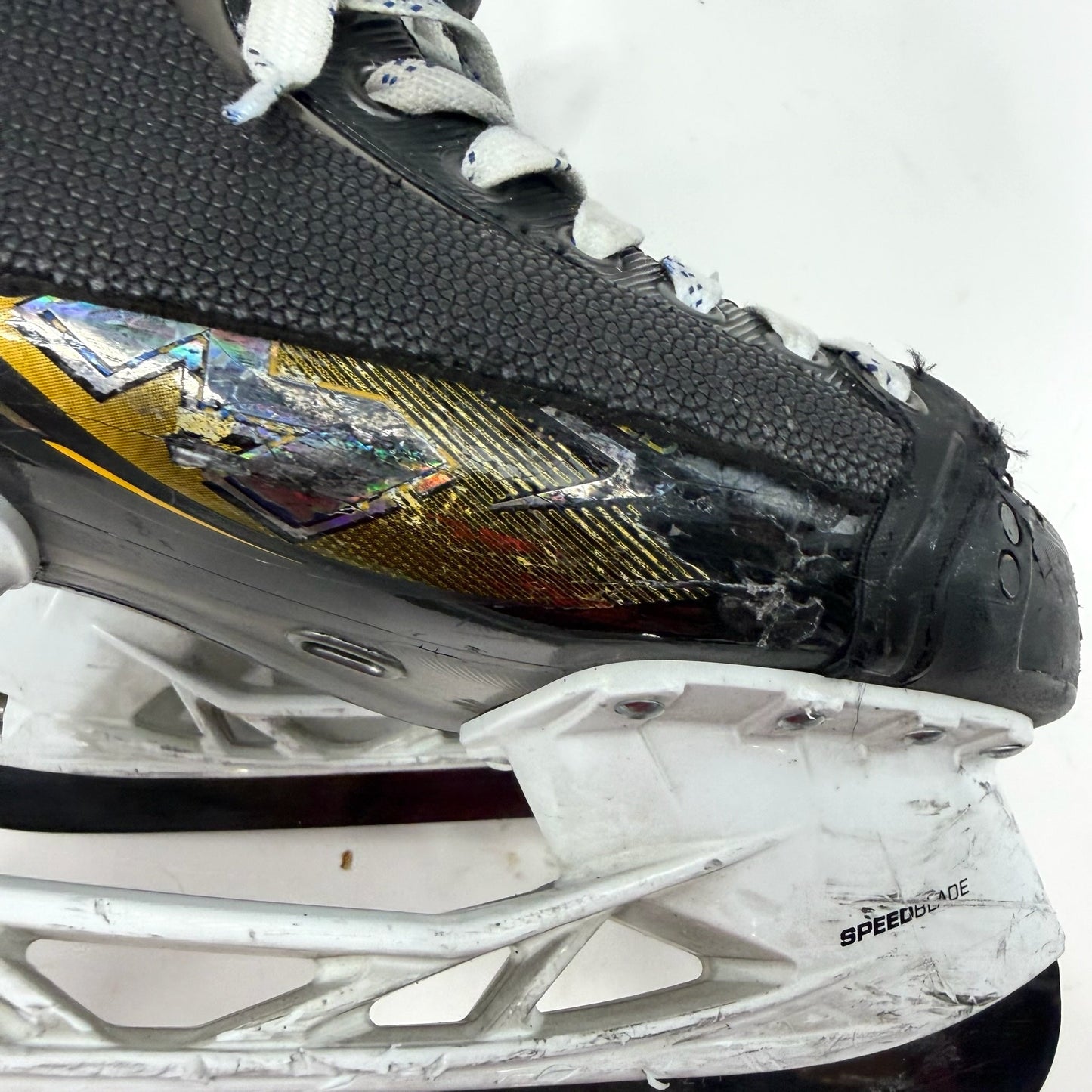 Used Yellow CCM Jetspeed FT8 Pro Skates | Size 8 D | AB691
