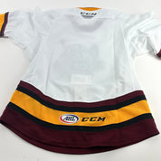 Brand New Home Authentic Chicago Wolves AHL Quicklite Game Jersey - MIC Made in Canada Size 52 - Top Flight Hockey