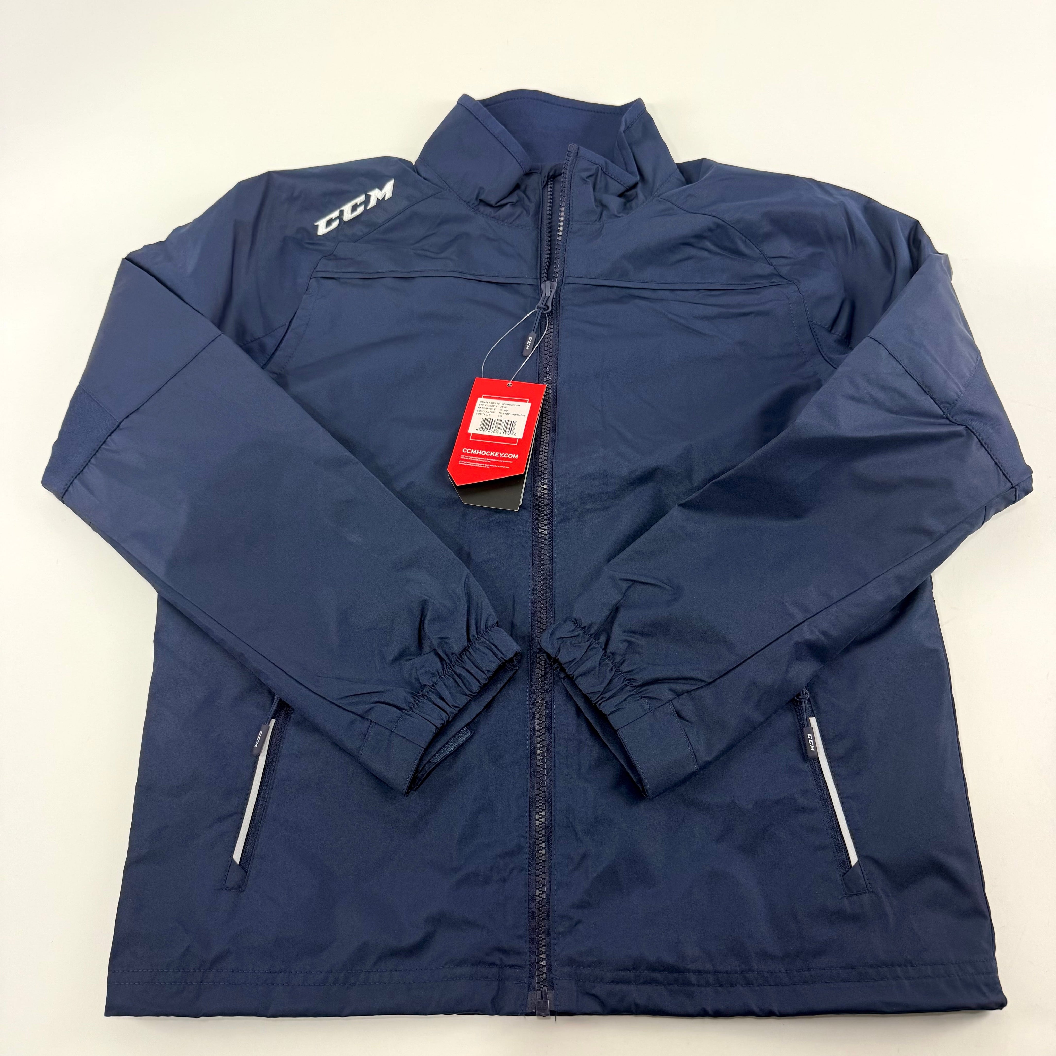 New Navy CCM Youth Premium Skate Suit Jacket | Youth L | #888600281940 - Top Flight Hockey