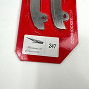 Brand New Pair - CCM Proformance Stainless Steel - 247mm - #H263