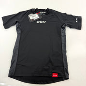 New Black Youth Short Sleeve Body Fit Shirt | Youth S | #191520520090 - Top Flight Hockey