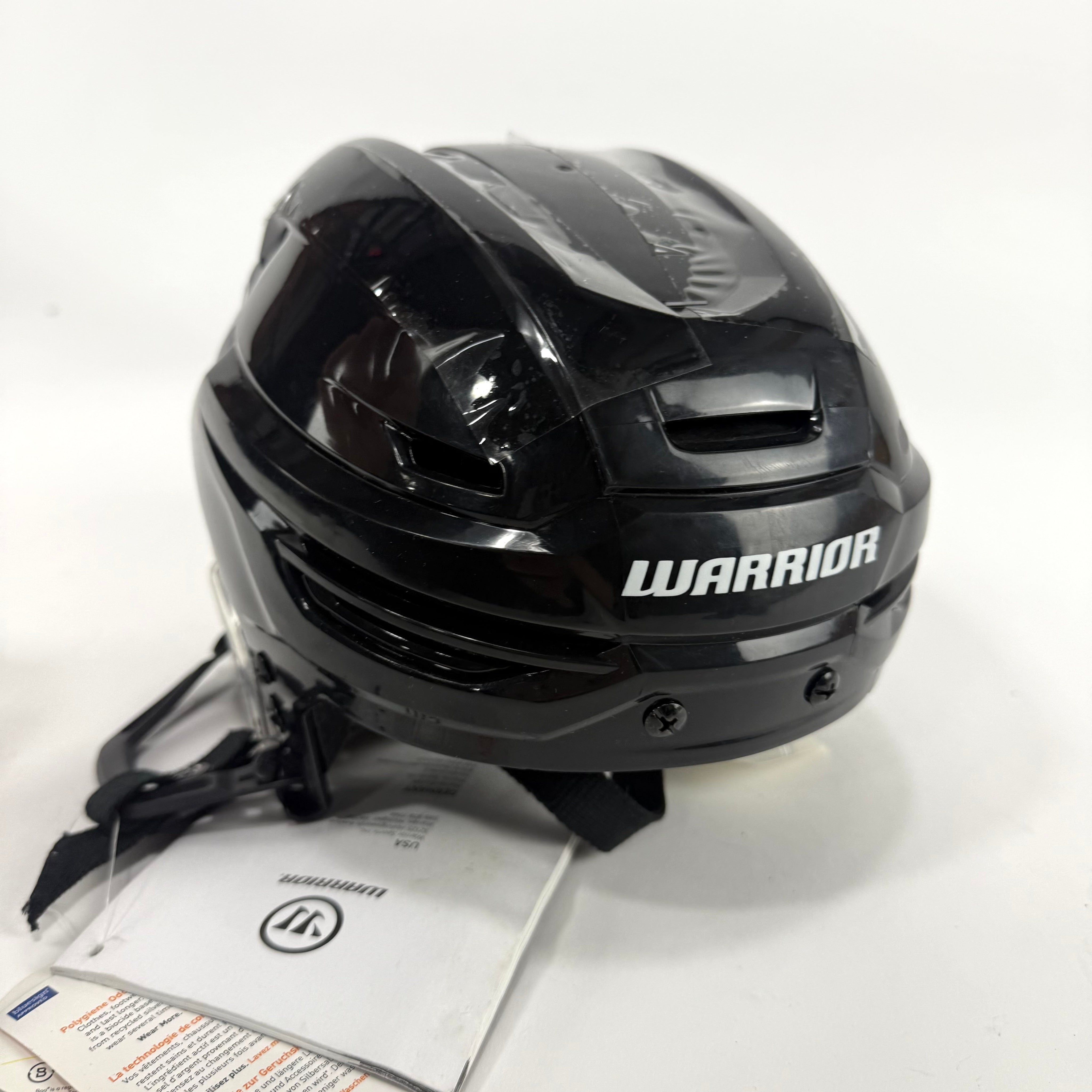 New Black Warrior Alpha One Pro Helmet | Small | R470 - Top Flight Hockey
