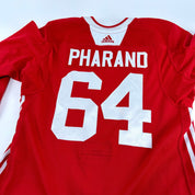 PHARAND #64 - Red Chicago Blackhawks Practice Jersey - Adidas MIC Size 56 - Top Flight Hockey