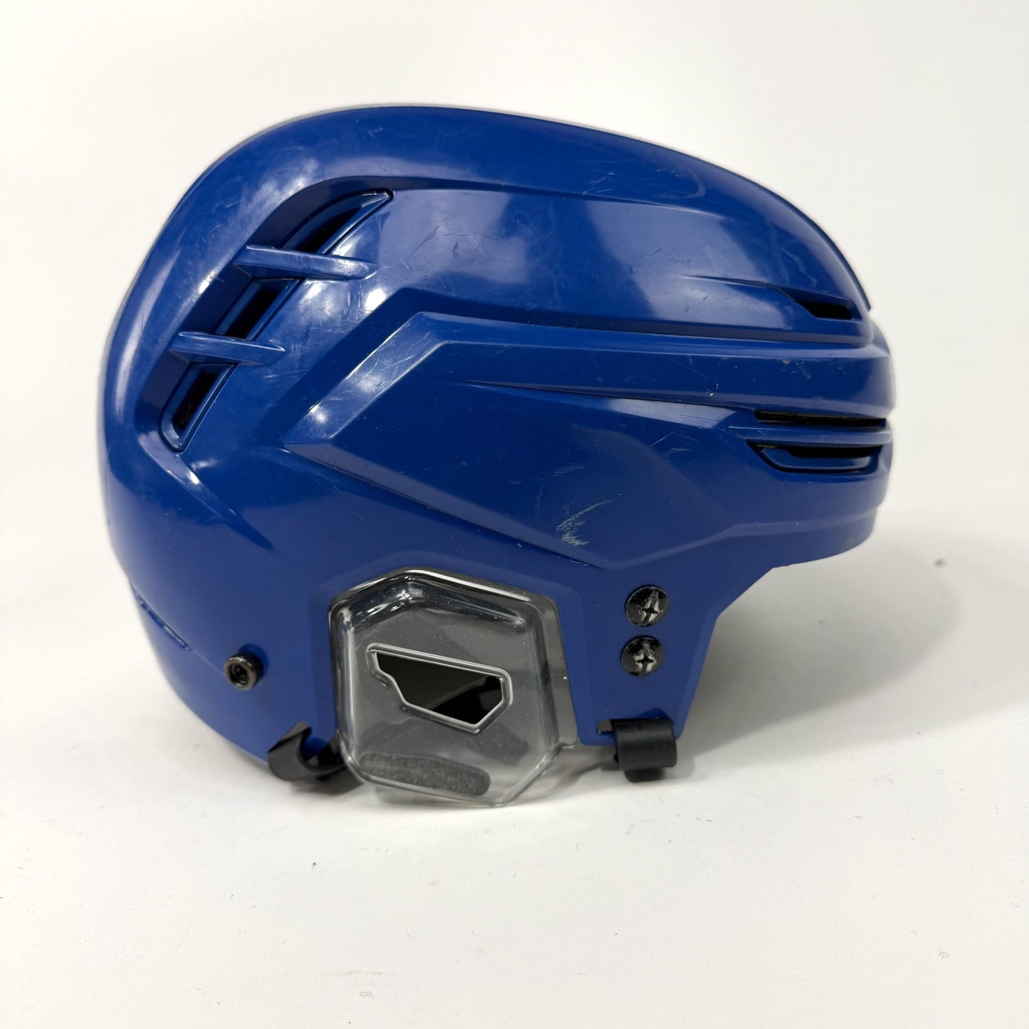 Used Royal Blue Warrior Alpha One Pro Helmet | Senior Medium | J120