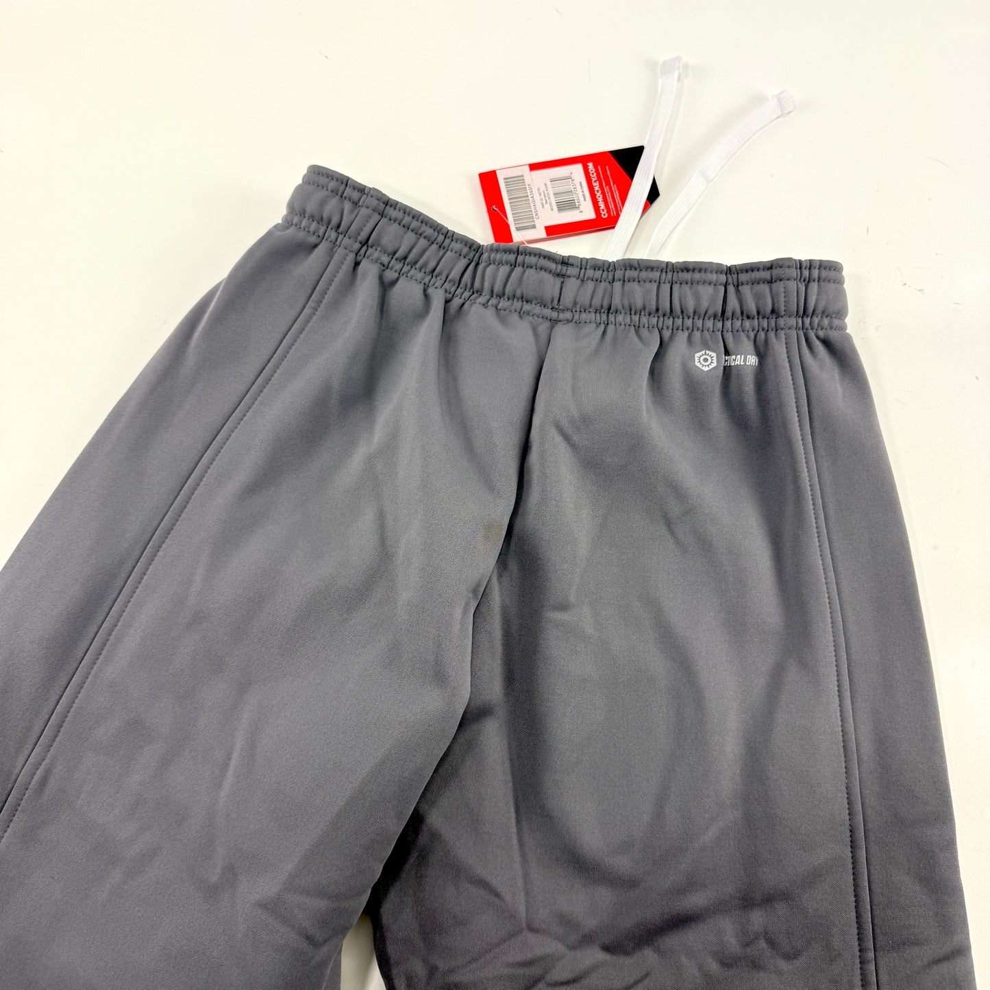 New Dark Grey CCM Mens Team Training Cuffed Pant | Senior S | #888600283784