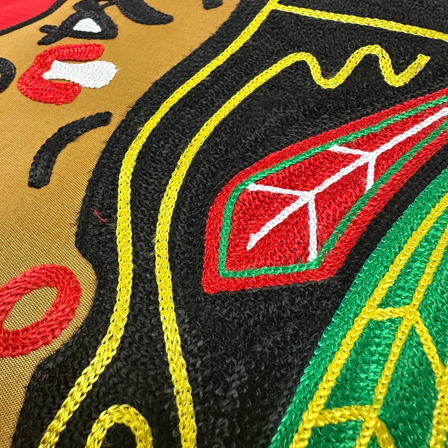 Brand New Red MIC Adidas Chicago Blackhawks Blank Game Jersey - Size 56