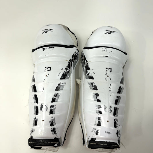 Used Reebok 19k Pro Shin Guards | 16" | AB654