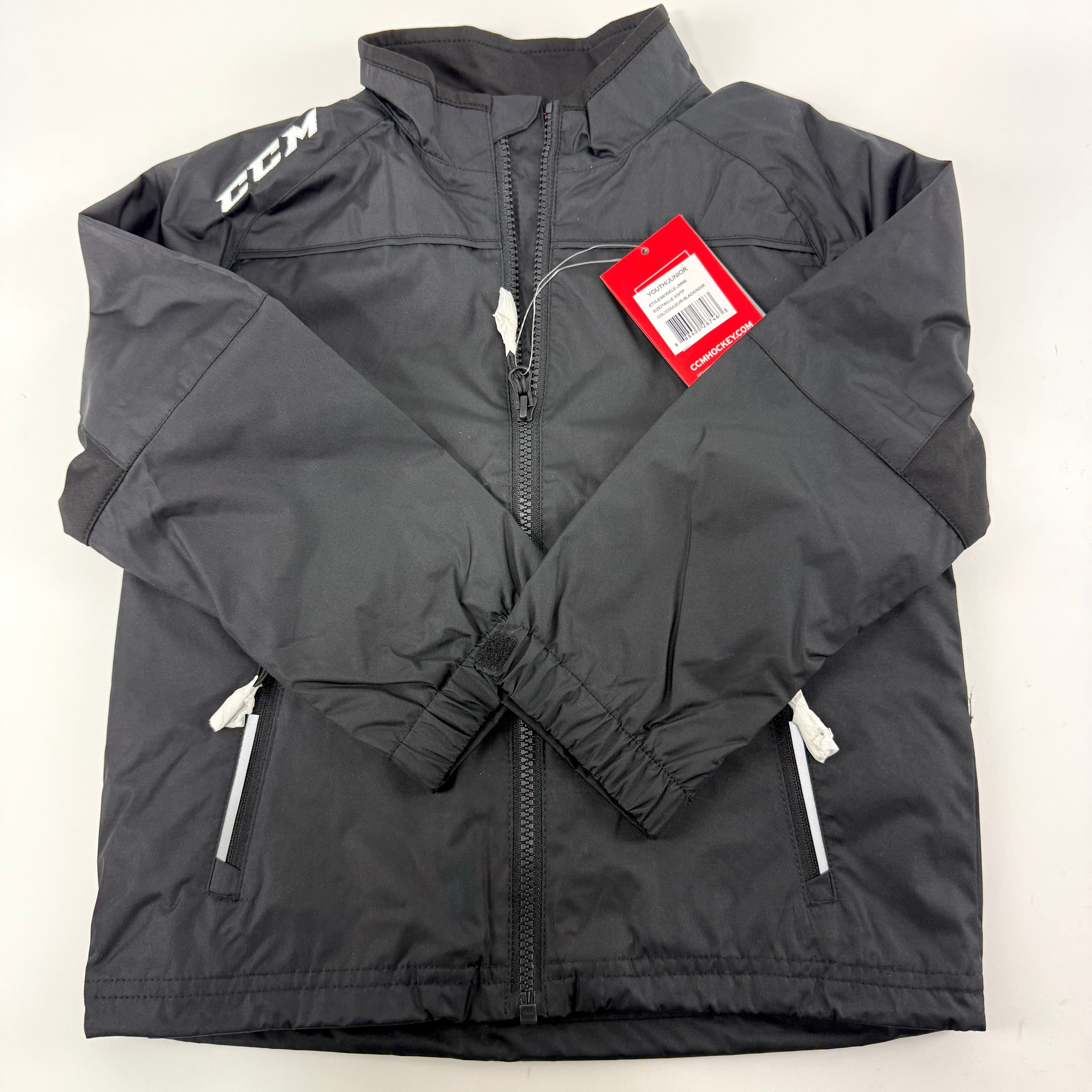 New Black CCM Youth Premium Skate Suit Jacket | Youth XS | #888600267463 - Top Flight Hockey