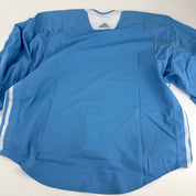 Brand New MIC Baby Blue Adidas Practice Jersey - Size 60G - Top Flight Hockey