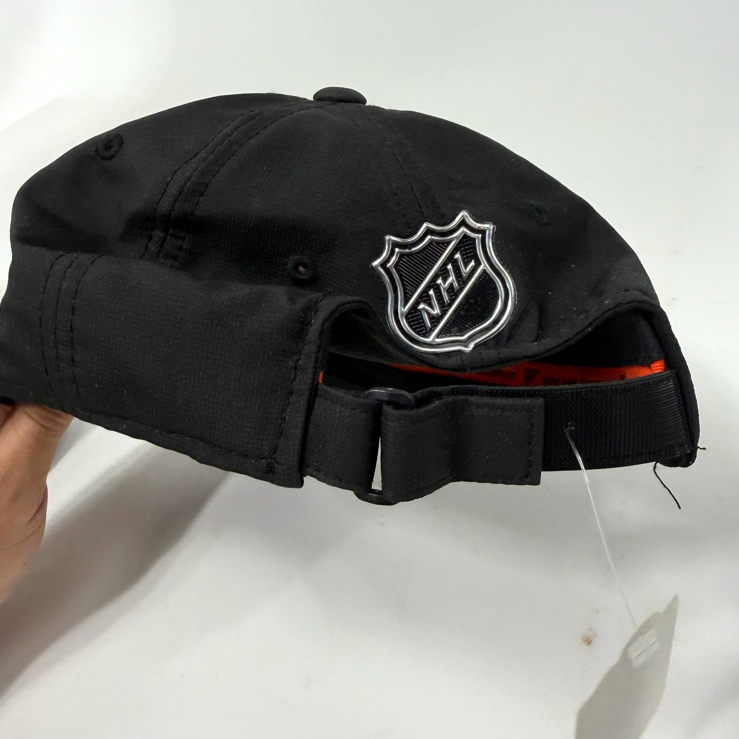 Used Black Chicago Blackhawks Adidas Hat | R101