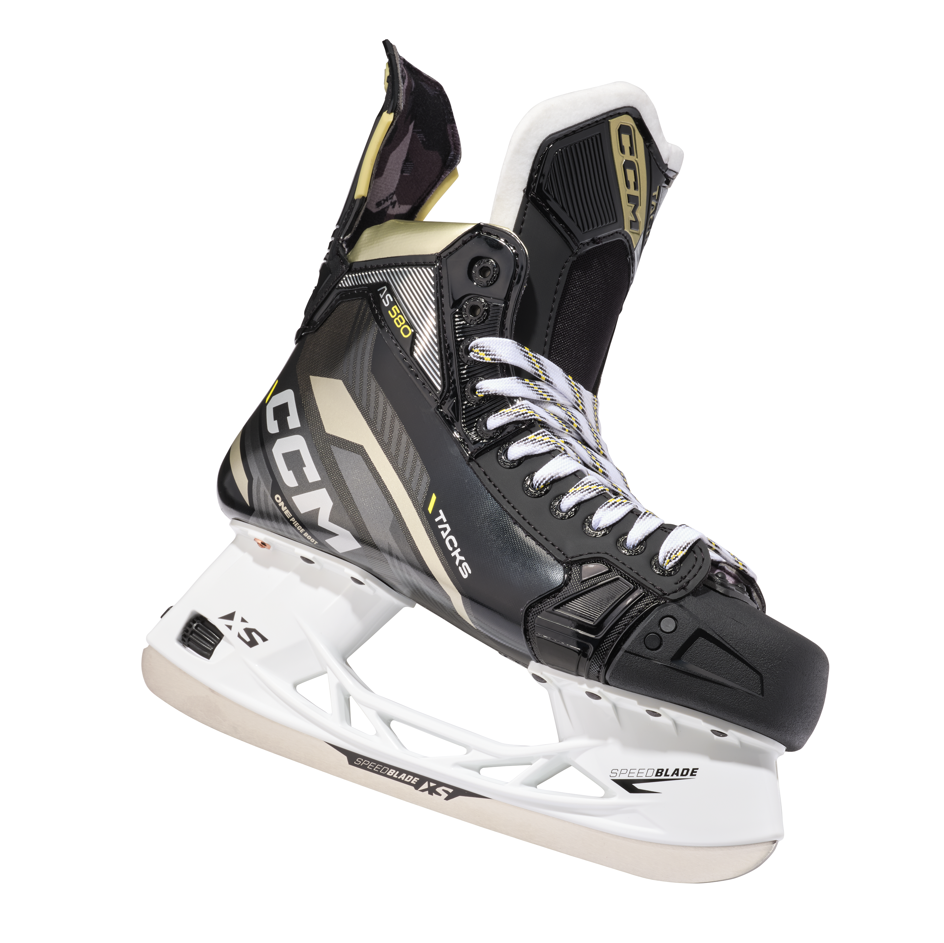 New Inermediate CCM Tacks AS580 Hockey Skates D&R (Regular) Retail Size 4.5