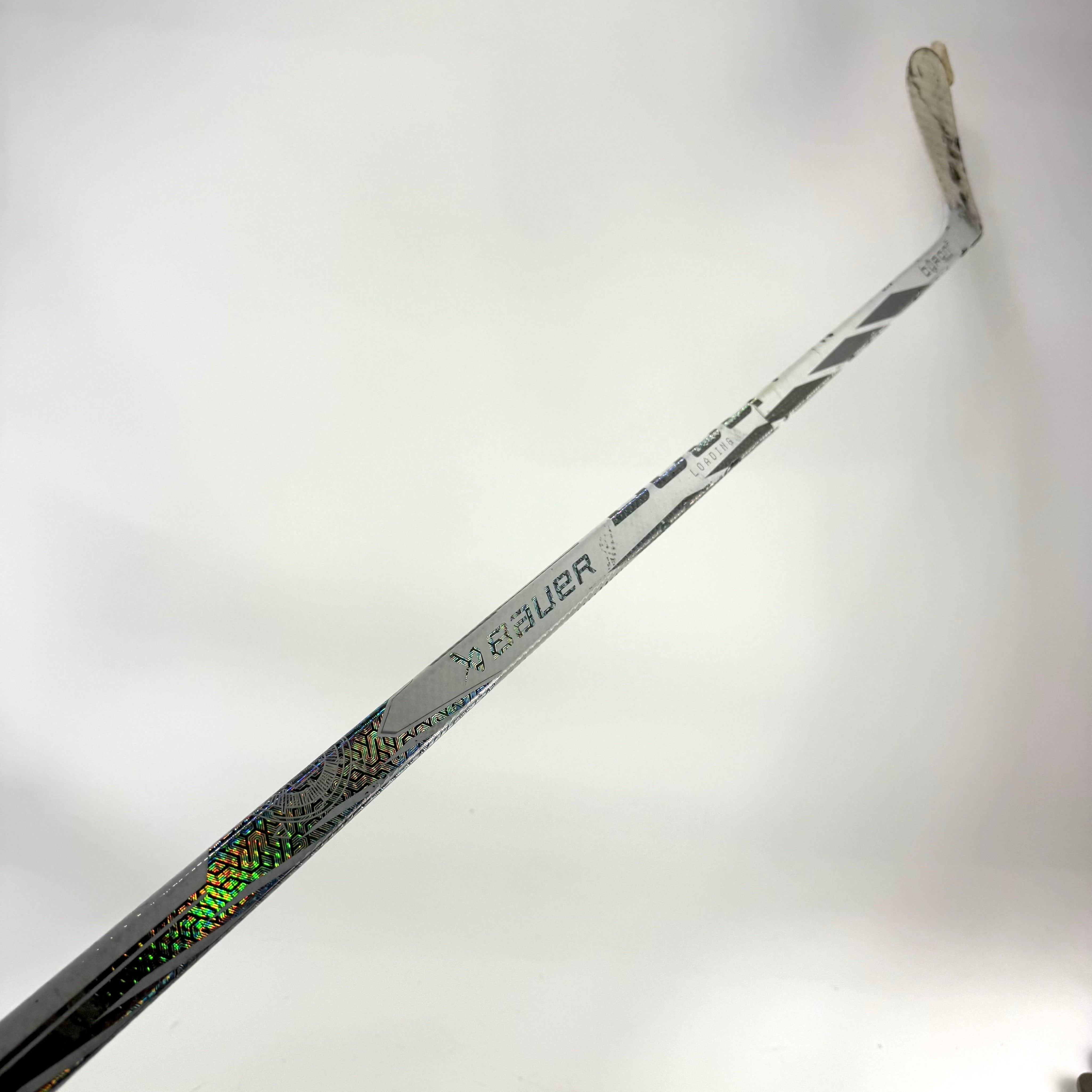 Repaired Left White Bauer Proto R | 70 Flex P28 Curve Grip | D24 - Top Flight Hockey