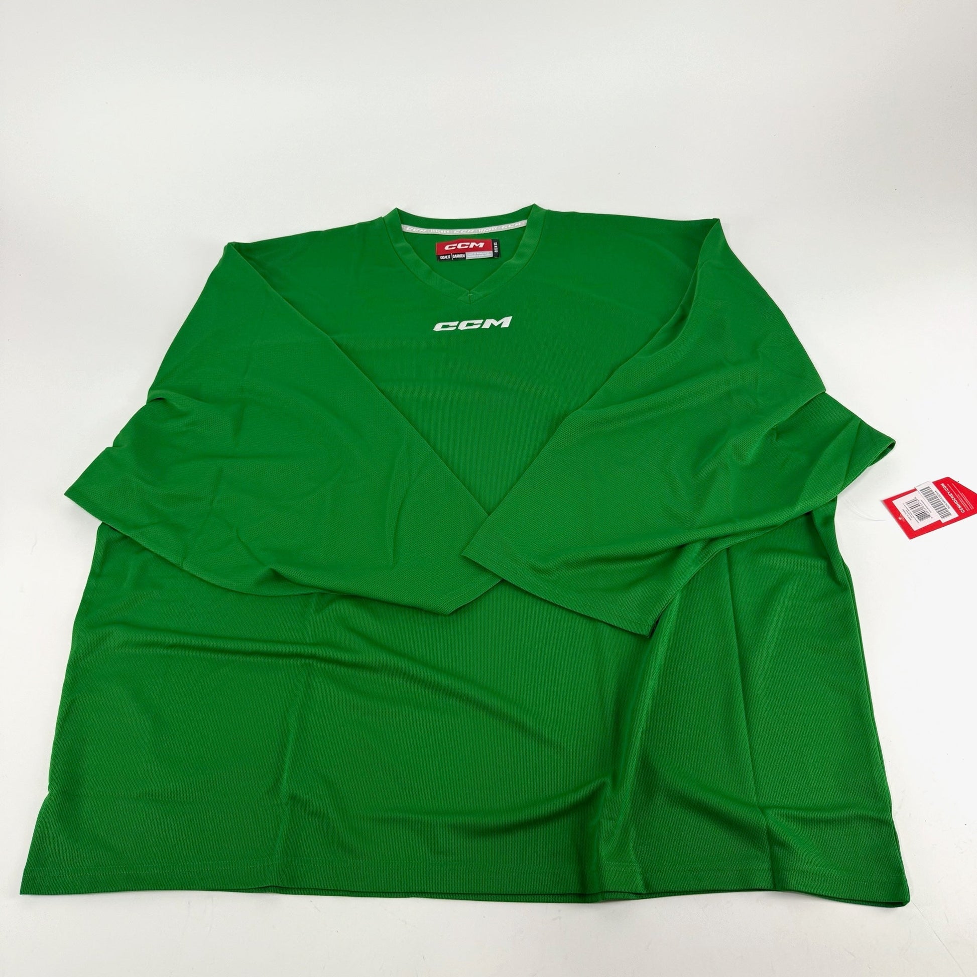New Kelly Green CCM Practice Jersey | Sr Goalie Cut - Top Flight Hockey