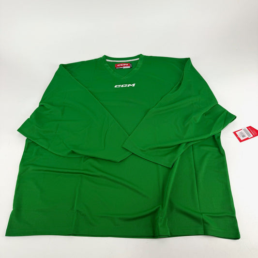 New Kelly Green CCM Practice Jersey | Sr Goalie Cut - Top Flight Hockey