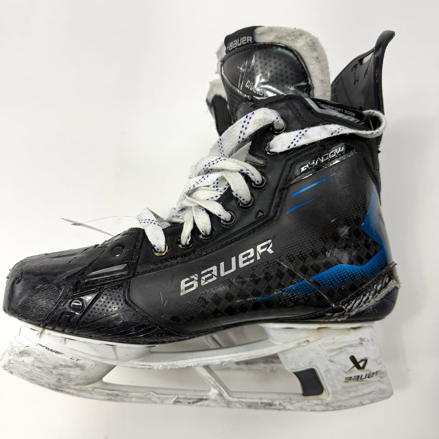Used Blue Bauer Supreme Shadow Skates | 8.5 Fit 1 | J123