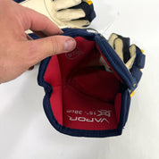New Navy and Yellow Bauer Vapor 1x Pro Gloves | 15" | B578 - Top Flight Hockey