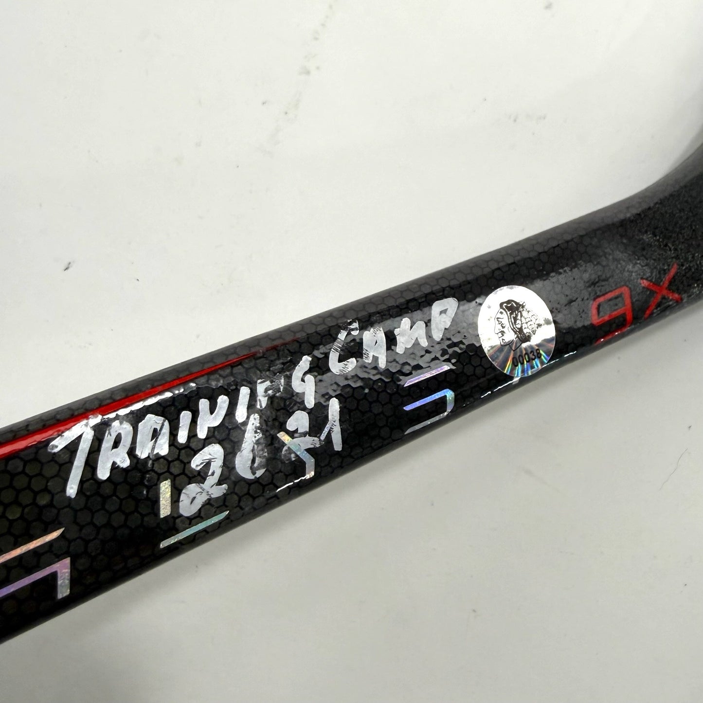 Used Left Red True Catalyst 9X | 85 Flex P28 Curve Grip | Kalynuk | BH205