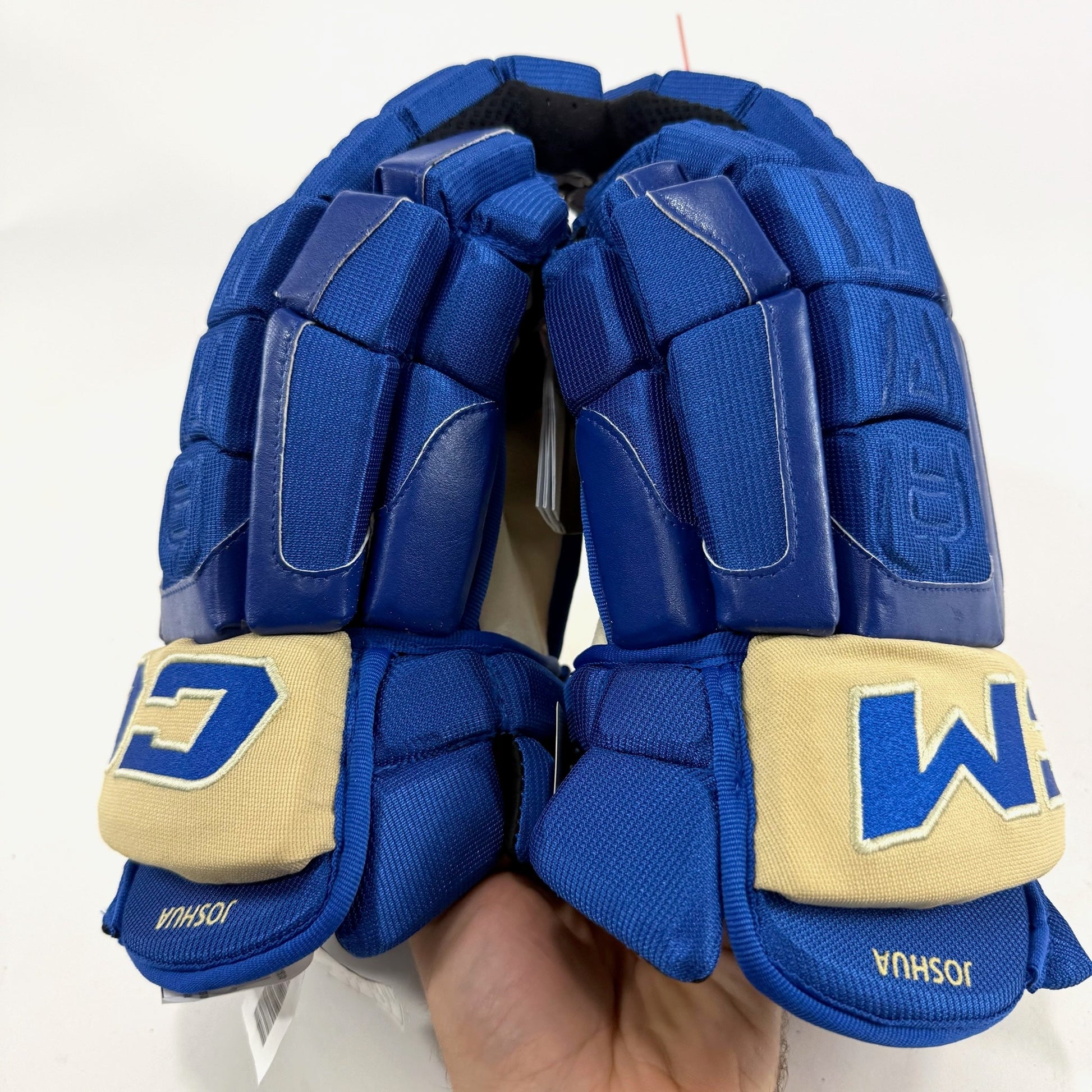 New STL Blues Heritage CCM HGCL Pro Gloves | 15" | Joshua | D129 - Top Flight Hockey