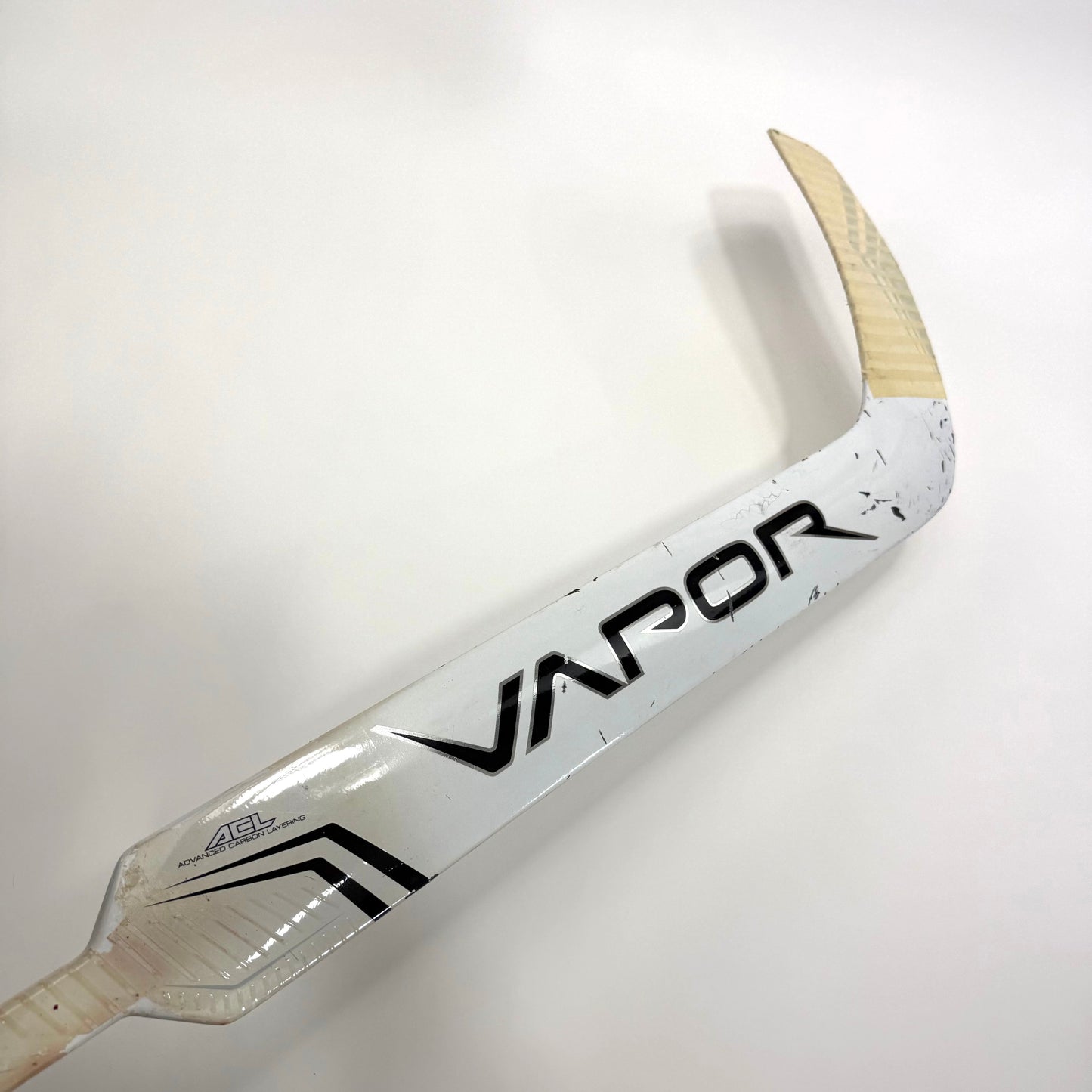 Repaired Full Right Bauer Vapor 2x Pro Goalie Stick | 25" Paddle P31 Curve | BH454