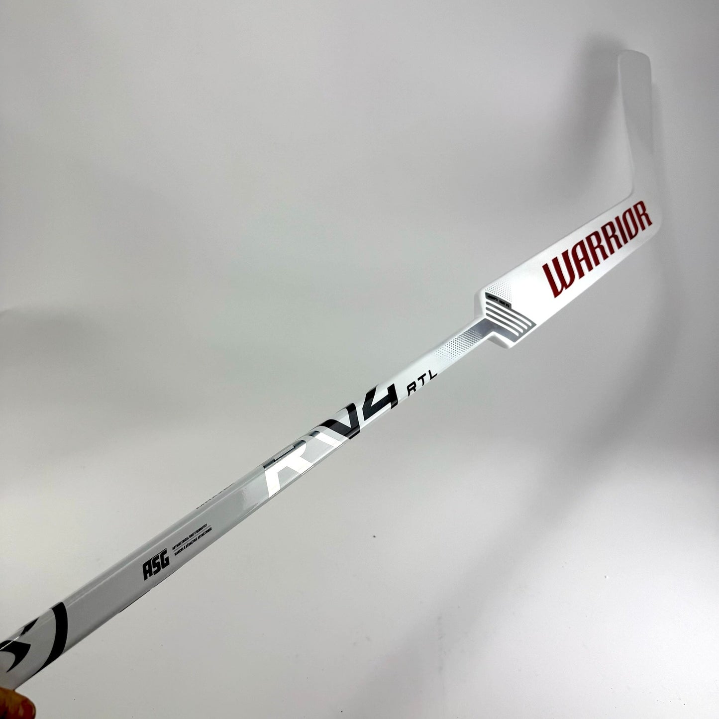 New Regular White and Red Warrior Ritual V4 | 26" Paddle Custom Curve | Mrazek | J790 - Top Flight Hockey