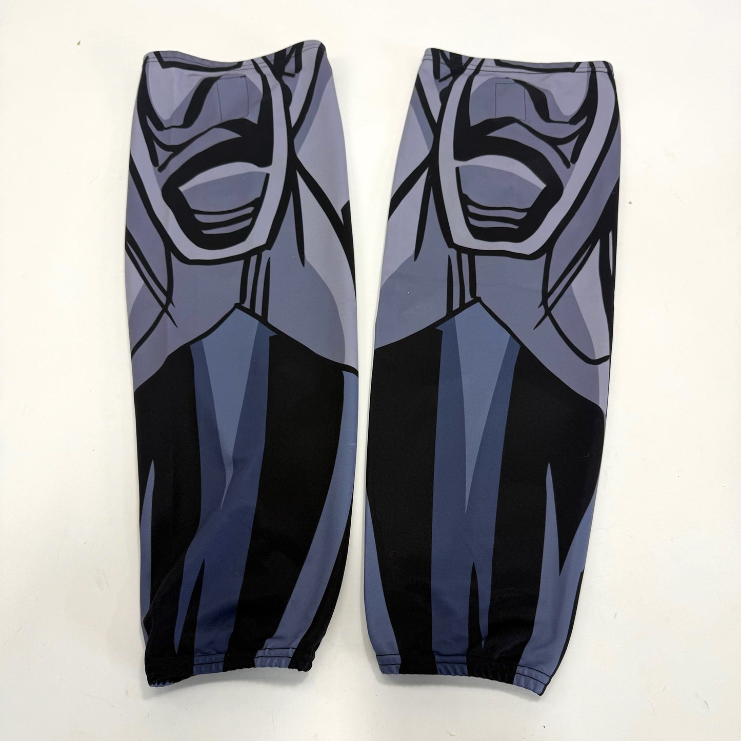 Used Grey/Black ECHL Special Promo Socks | Adult - Top Flight Hockey
