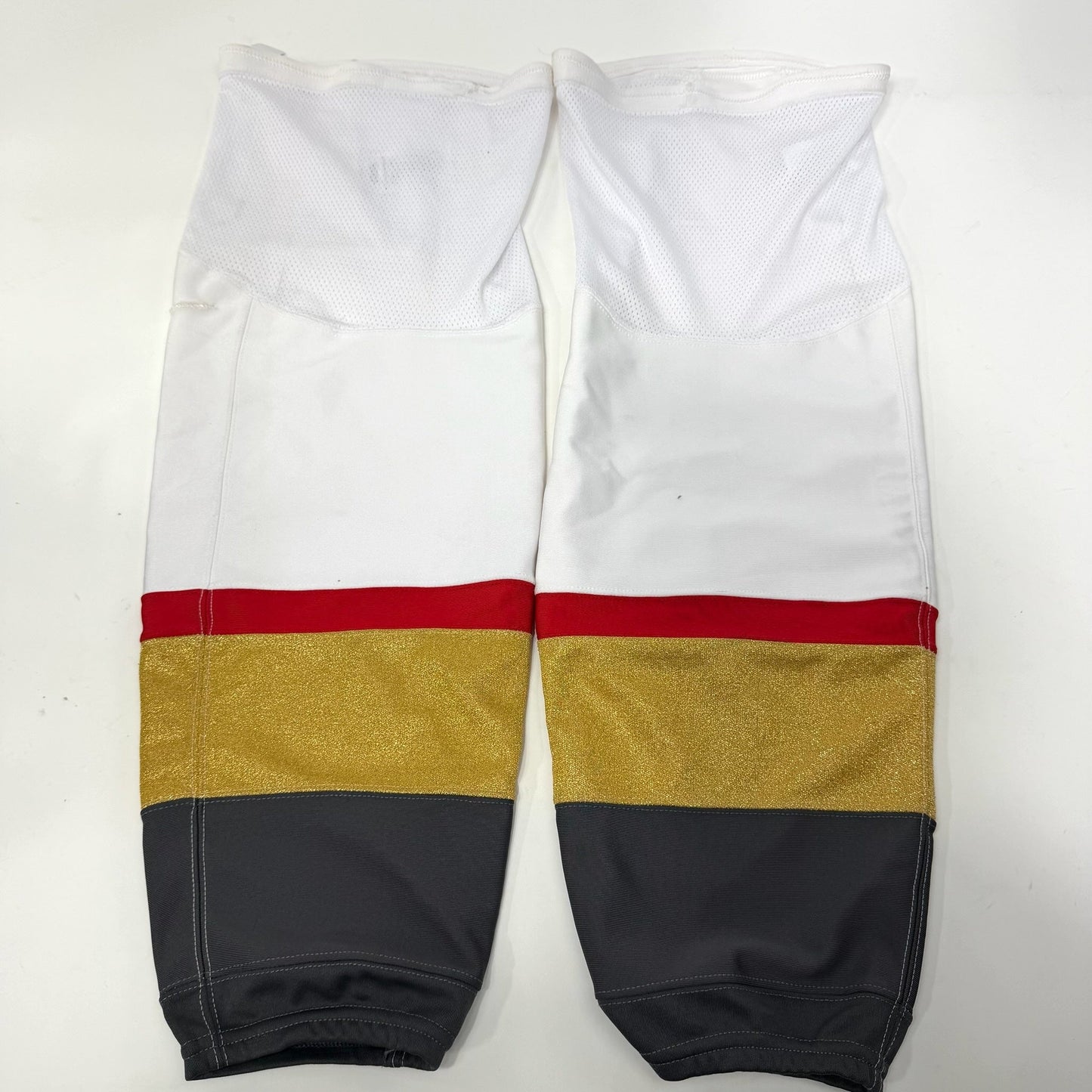 Used White Adidas Vegas Knights Game Socks | XL | AB892