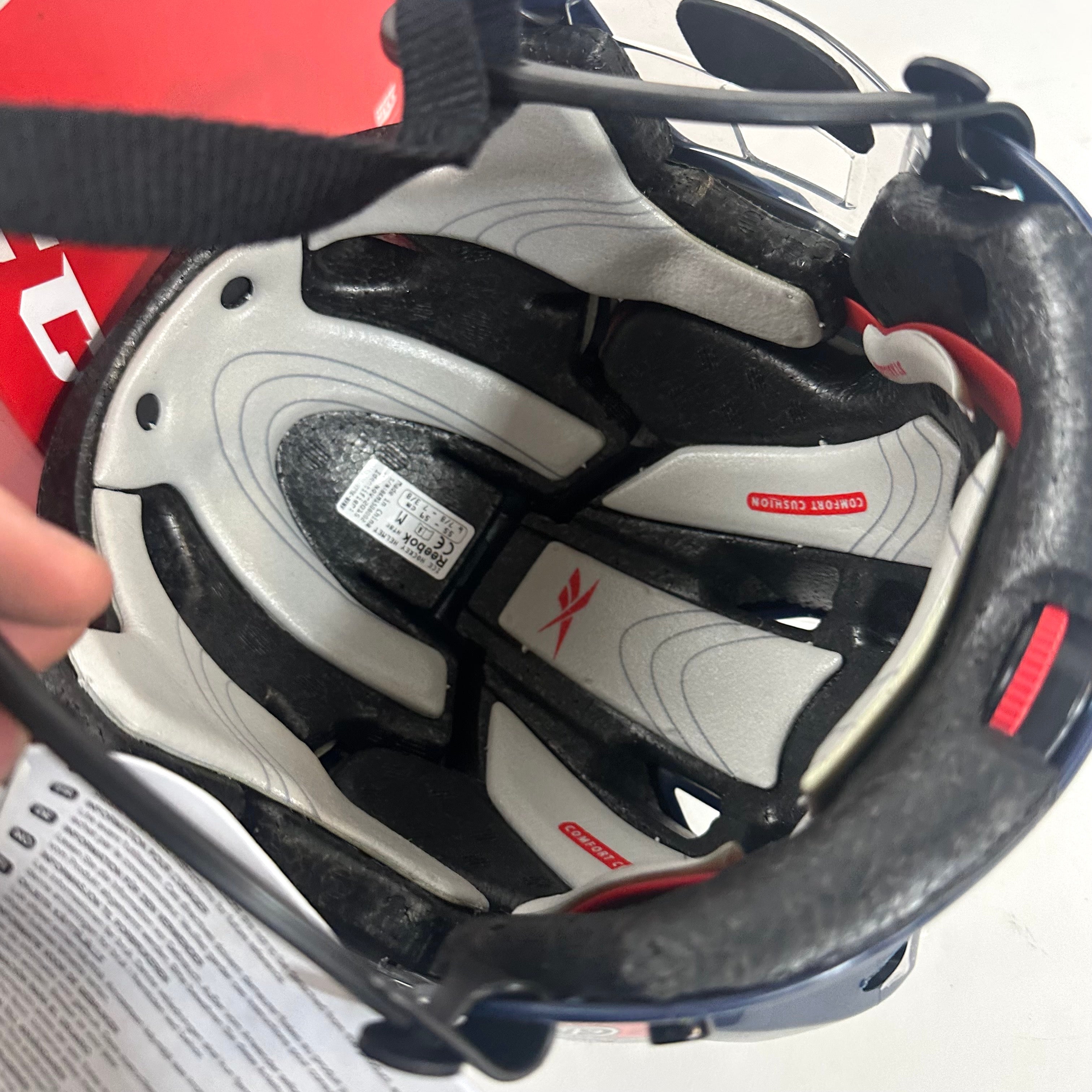 Brand New Navy Blue CCM 8k Helmet - Medium - #Q242