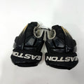Used Black Easton Mako Gloves | 12" | AB498 - Top Flight Hockey