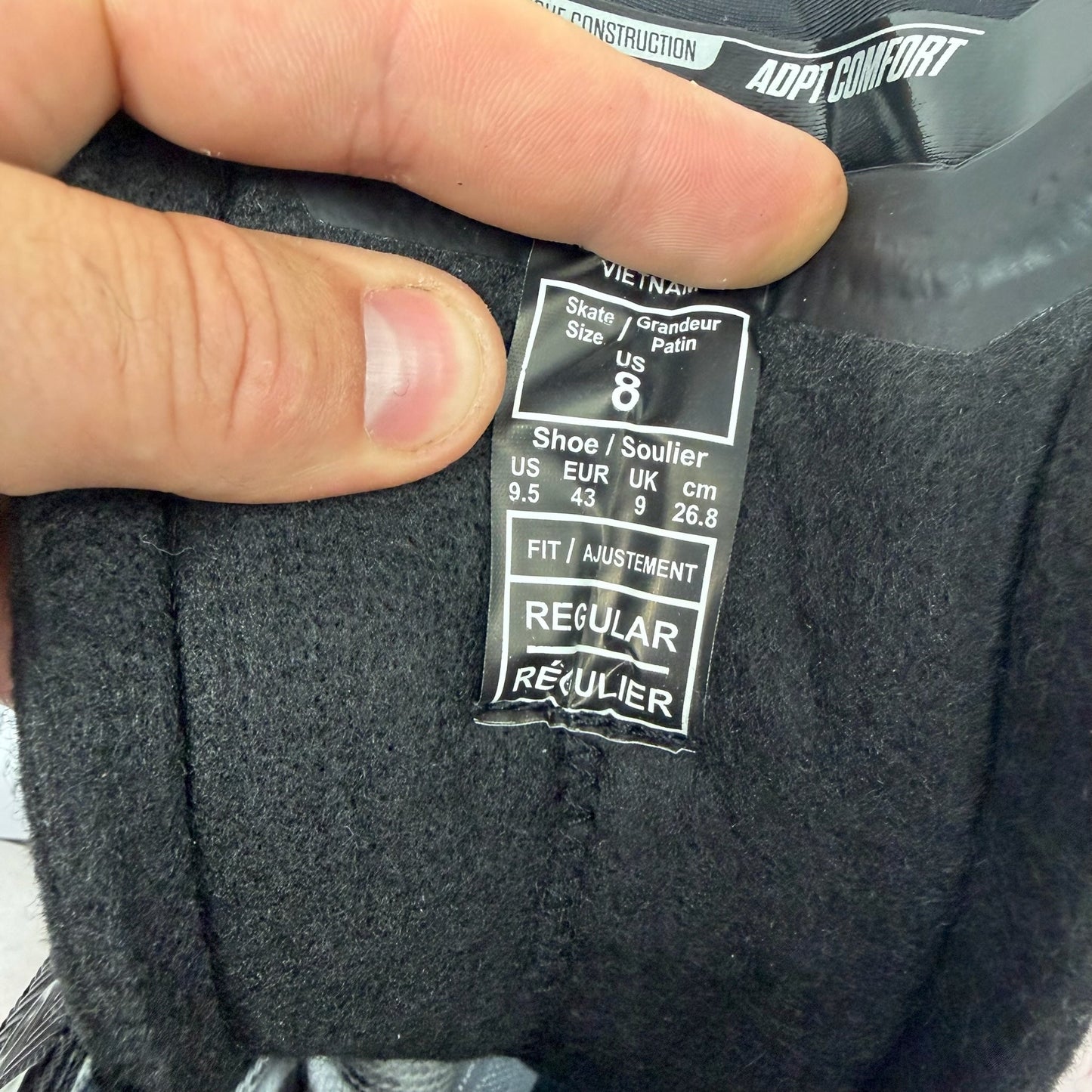 Brand New Retail CCM Tacks XF Pro Skates - Size 8 - Regular