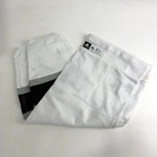 Used Anze Kopitar White Adidas LA Kings Socks | XL - Pair used 3/12 - Top Flight Hockey