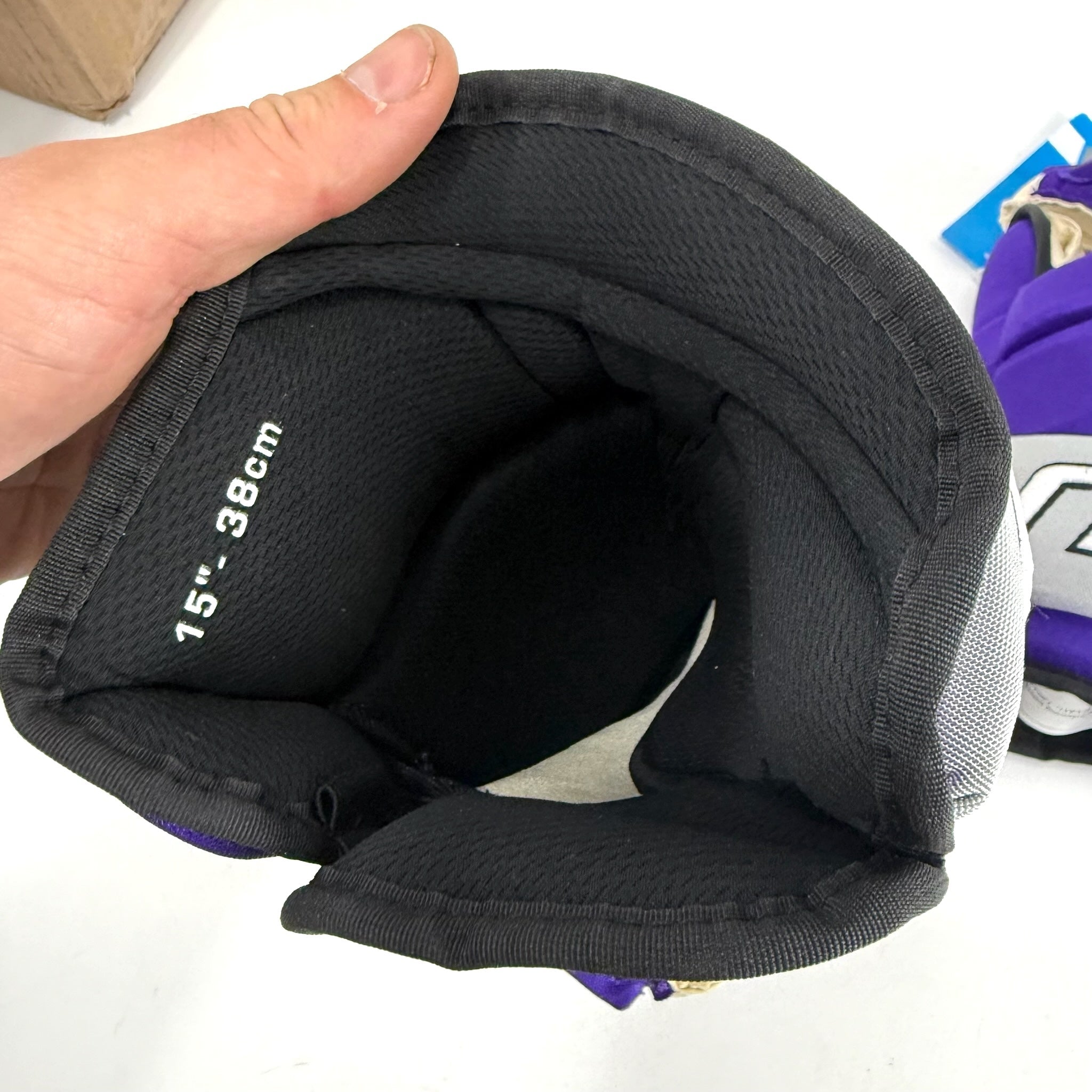 Brand New Purple Bauer Pro Series Hockey Gloves - 15" - Top Flight Hockey