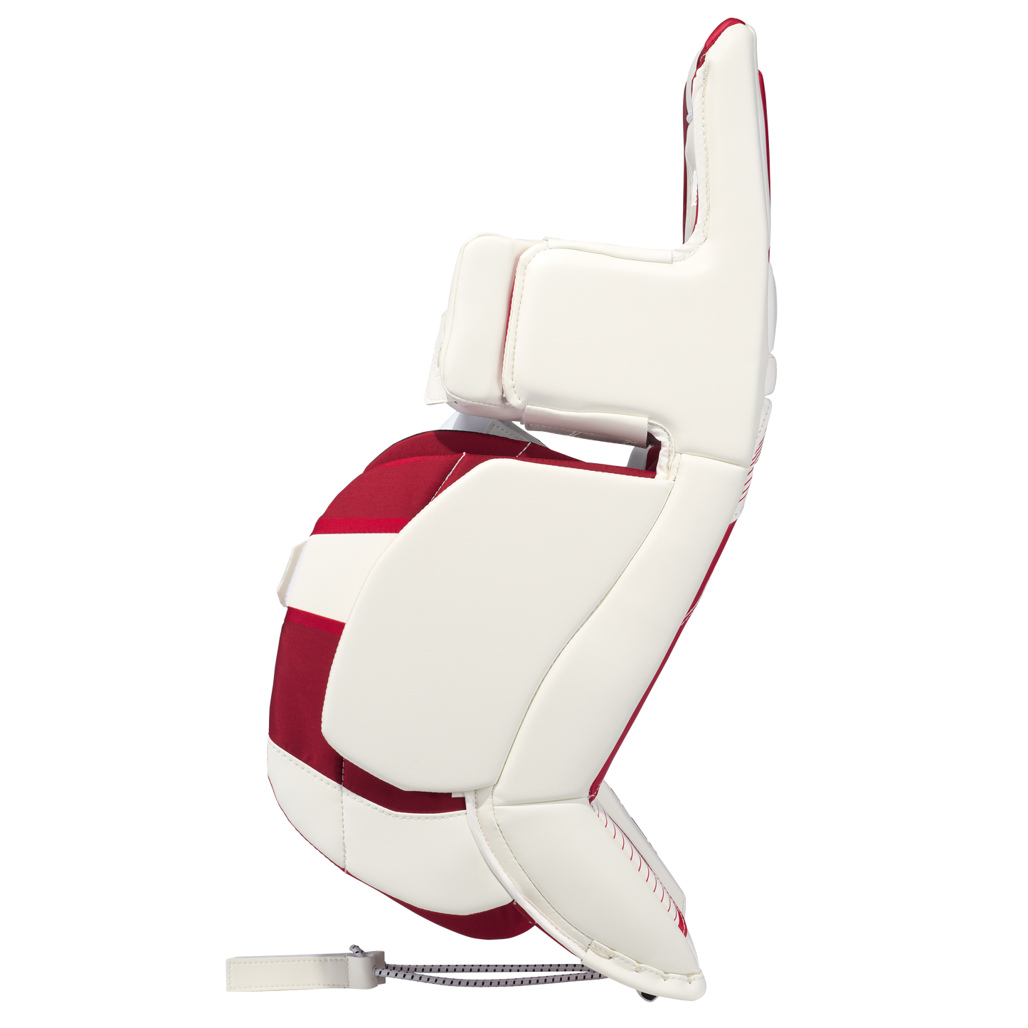 New CCM White E Flex 6.9 Goalie Leg Pads | 33+1" | #191520631697