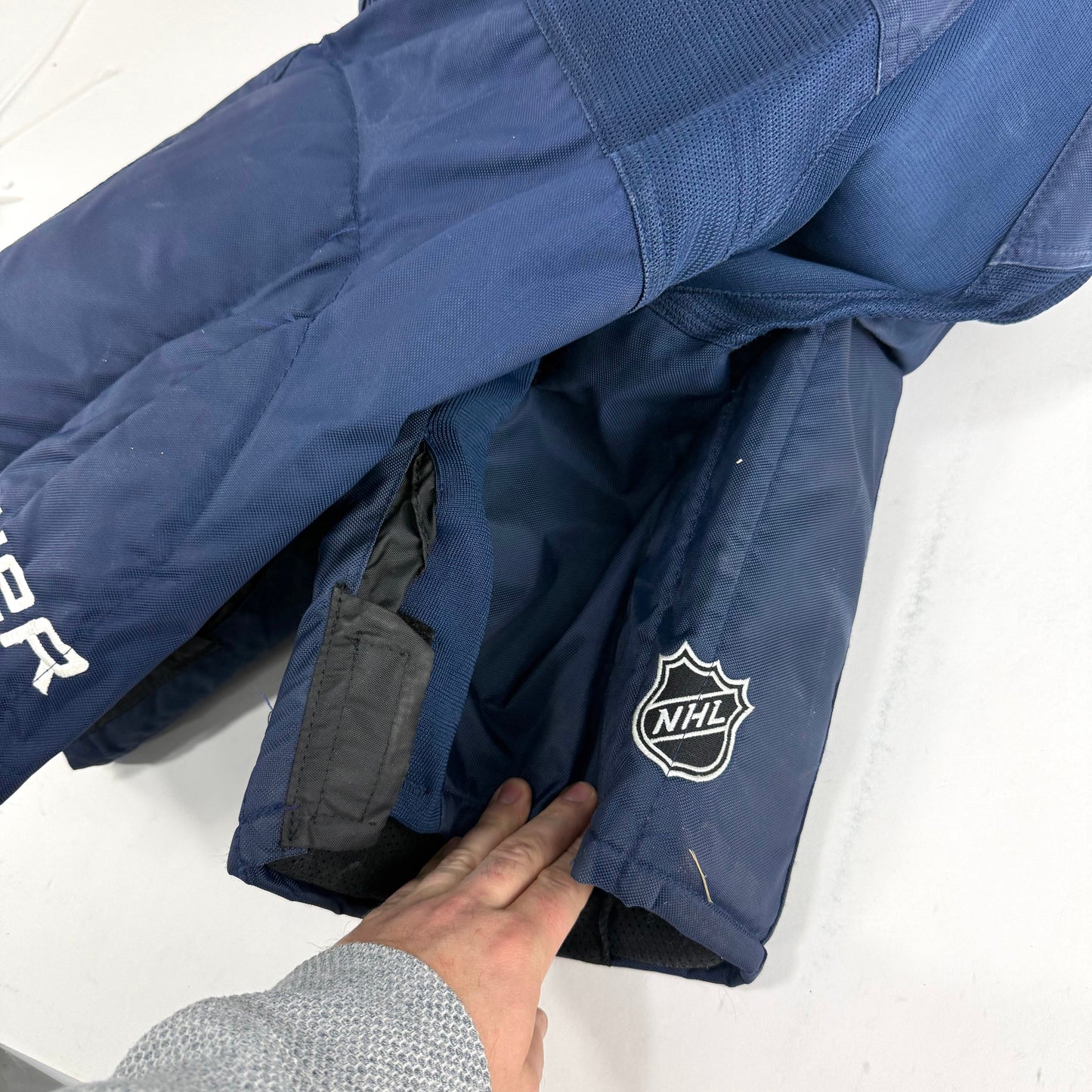 Used Navy STL Blues Bauer Nexus Pro Pants | XL +1 | R584