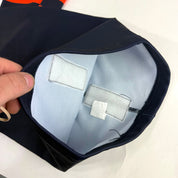 Used Once Navy and Orange Socks | 32" - Top Flight Hockey