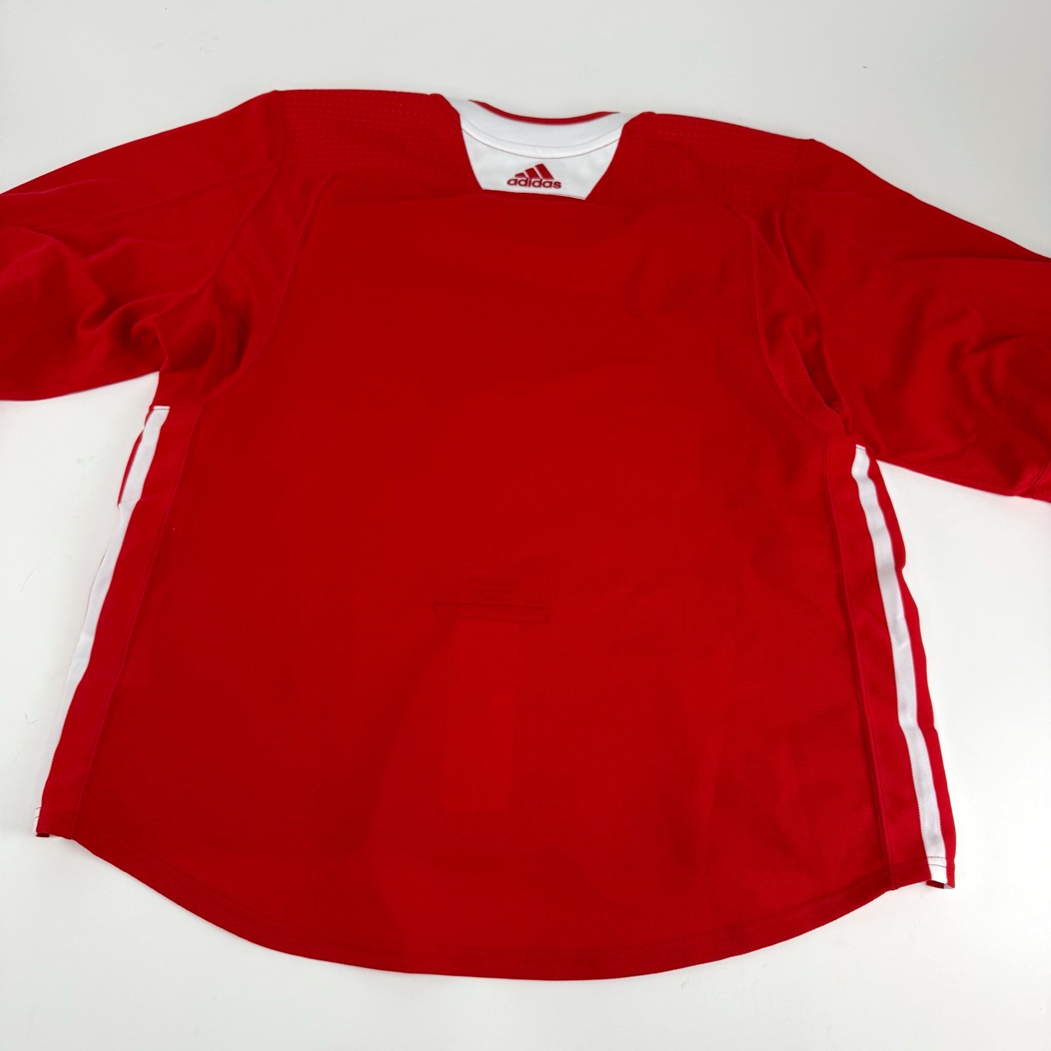 Brand New MIC Red Adidas Practice Jersey - Size 56 - Top Flight Hockey