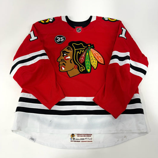 Taylor Raddysh #11 Home Chicago Blackhawks Jersey 2021-2022, Set 2 | Size 56 | 4684-21713