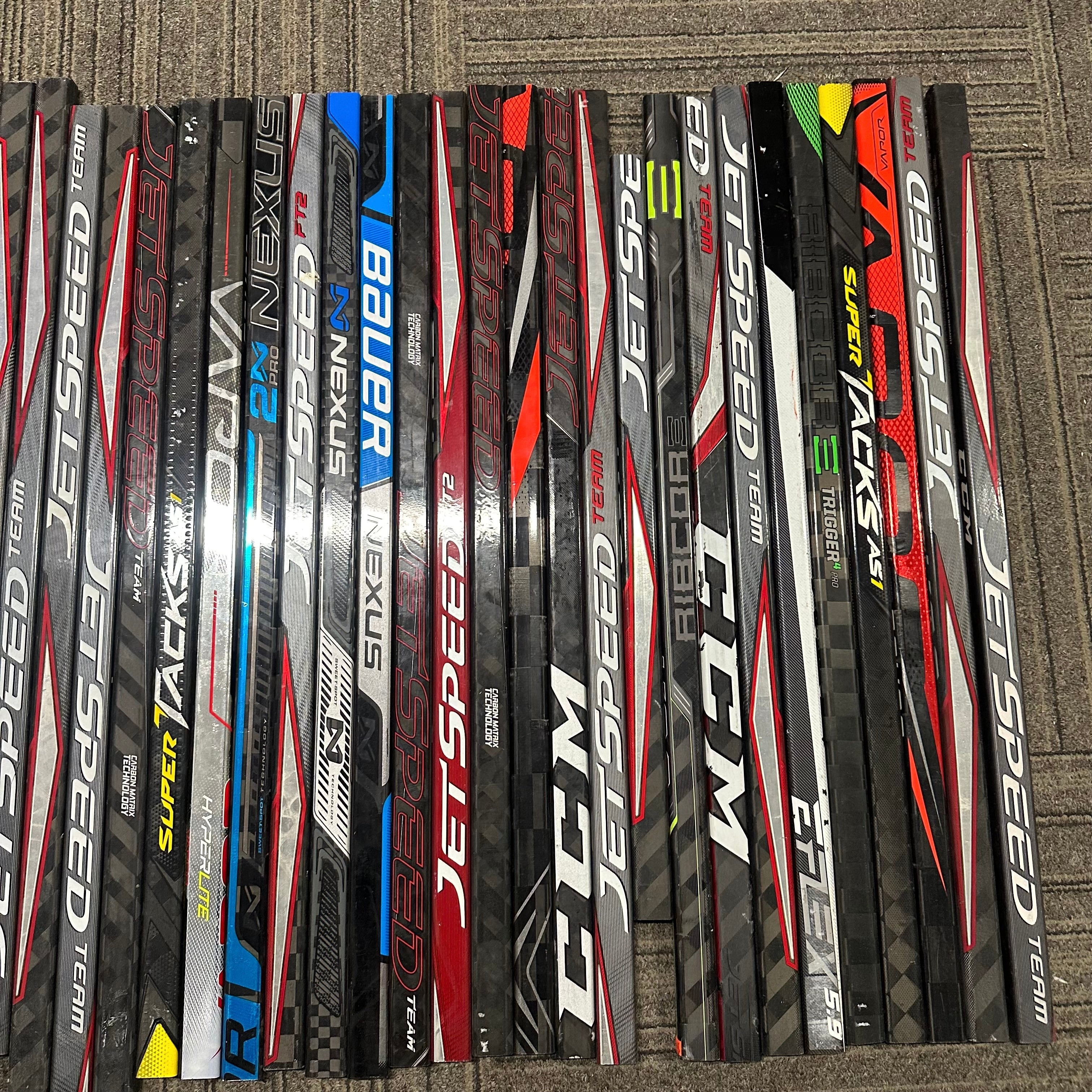 x40 Broken 30" Hockey Sticks for Projects - #LotQ502