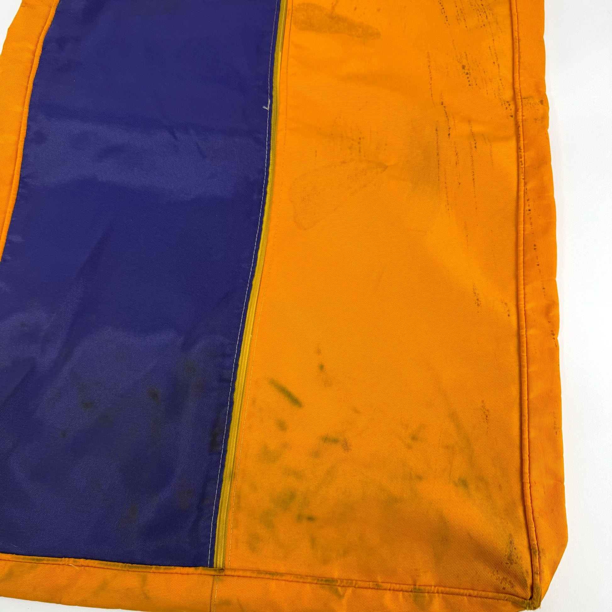 Used Yellow and Purple Pointers Hockey Jersey Bag | E350 - Top Flight Hockey