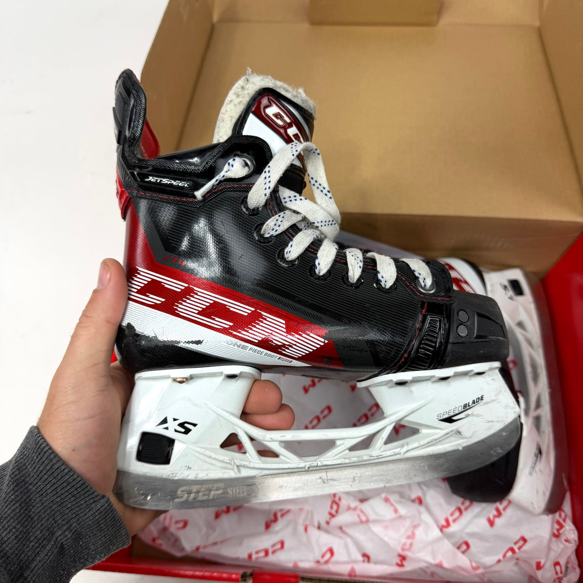 Used CCM Jetspeed FT4 Skates | Size 1 R - Top Flight Hockey