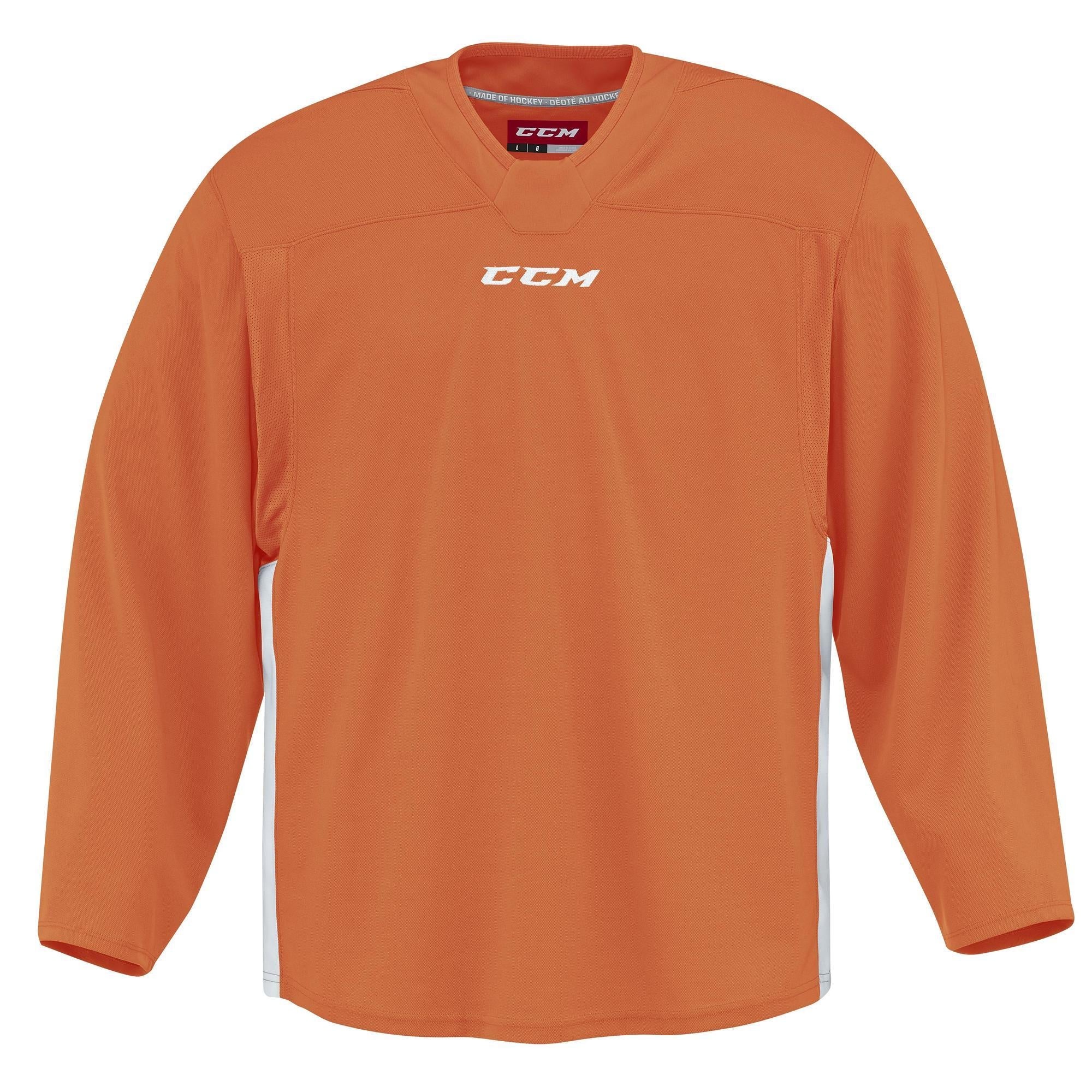 New CCM 6000 Series Quicklite Practice Jersey Orange | Senior XL | #888600657554 - Top Flight Hockey