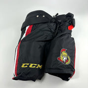 New CCM Black HPTK Pants Sr XL | Ottawa Senators