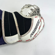 Used White Passau Goalie Glove | Full Right | 580 Break