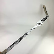 Used Regular White/Black Bauer GSX Goalie Stick | 25" Paddle P31 Curve | F297