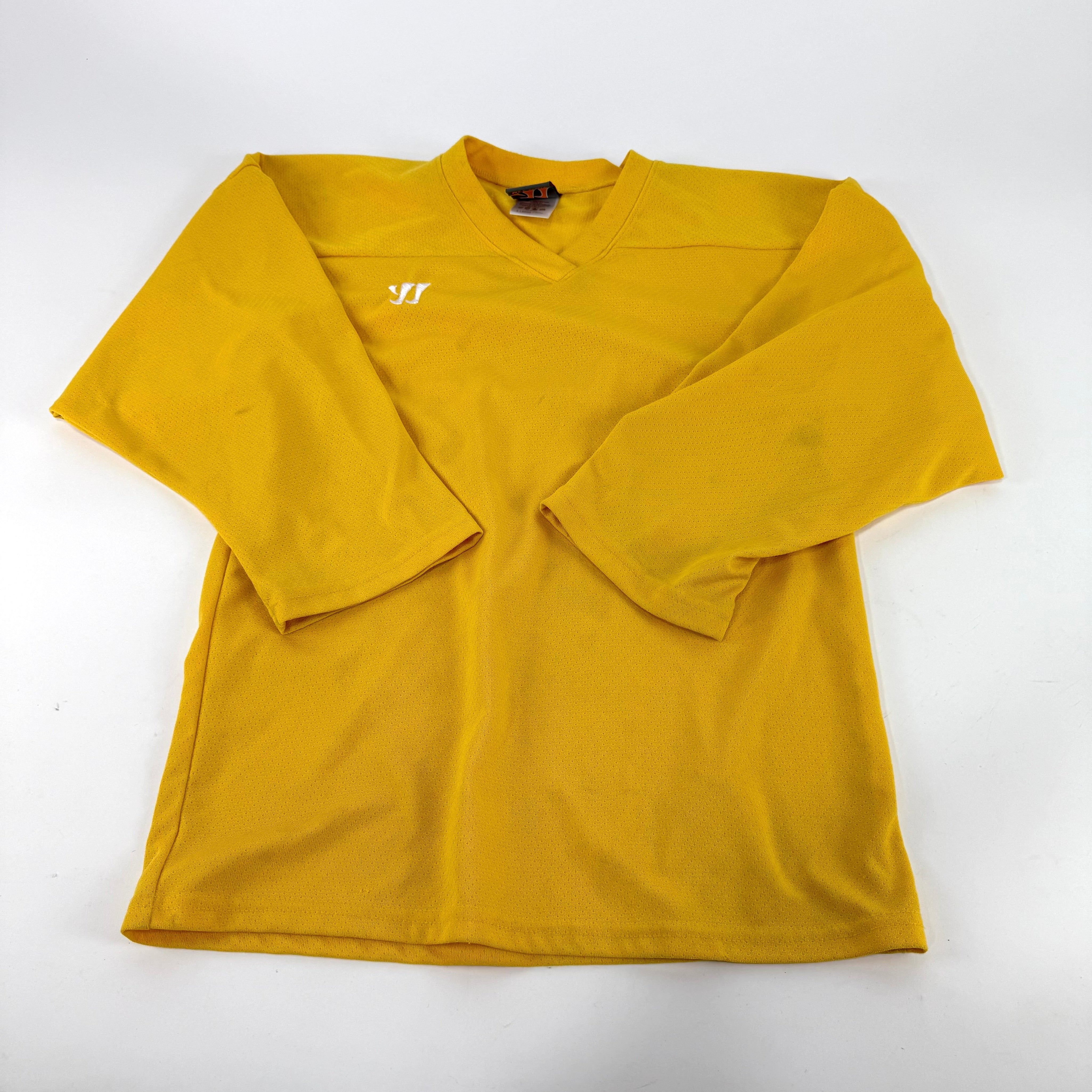 Used Yellow Warrior Practice Jersey | Youth XL - Top Flight Hockey