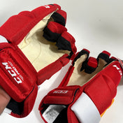 Brand New CCM HG4RXP (4 Roll) Gloves 14" Calgary Flames