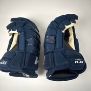 Brand New Navy Blue CCM HG98 Gloves - 15"