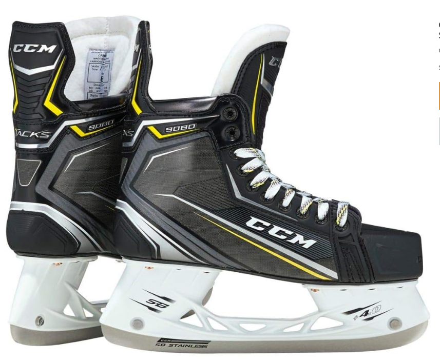 New Senior CCM Tacks 9080 Hockey Skates D&R (Regular) Retail size 6.5 - Top Flight Hockey