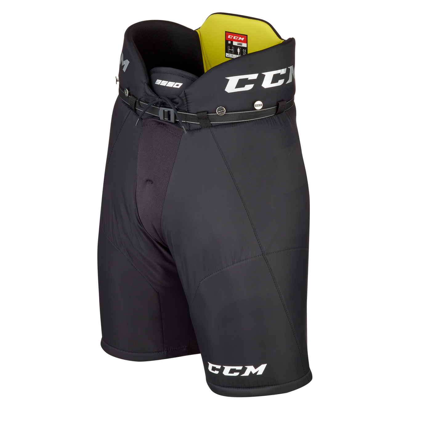 Black New Junior Large CCM Tacks 9550 Hockey Pants Retail